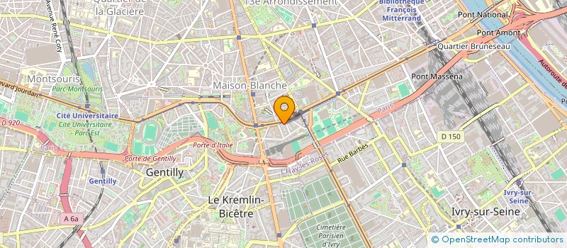 localisation de l'entreprise 880 398 557   PARIS