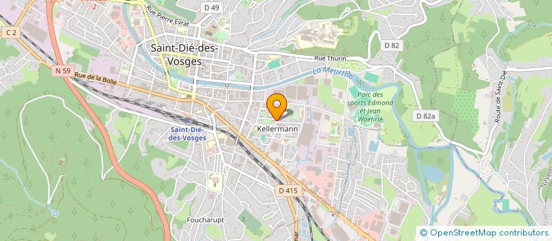 localisation de l'entreprise 880 403 712 à SAINT-DIE-DES-VOSGES