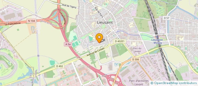 localisation de l'entreprise 880 405 790   LIEUSAINT