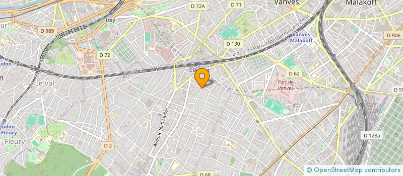 localisation de l'entreprise 880 412 226 à CLAMART