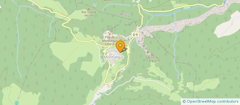 localisation de l'entreprise 880 413 851 à MONTSEGUR