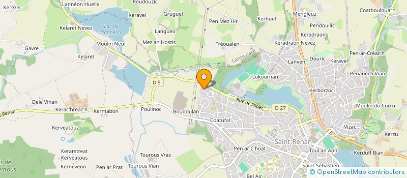 localisation de l'entreprise 880 414 784   LE RELECQ-KERHUON