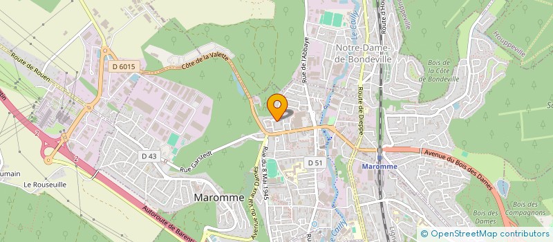 localisation de l'entreprise 880 442 009   MAROMME