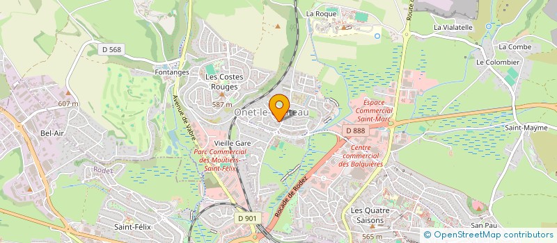 localisation de l'entreprise 880 446 851   VILLEFRANCHE-DE-ROUERGUE