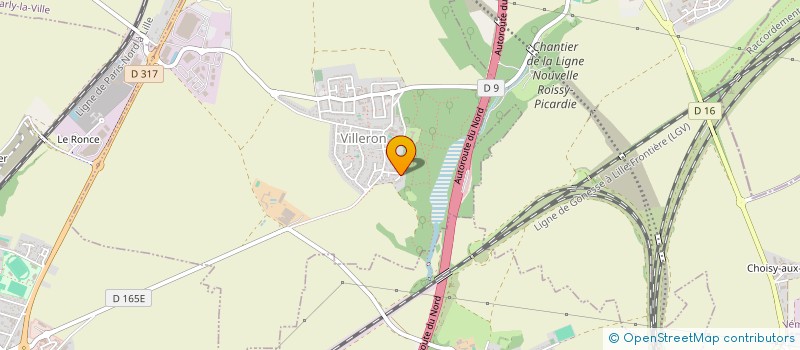 localisation de l'entreprise 880 458 260   VILLERON