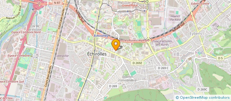 localisation de l'entreprise 880 459 193 à ECHIROLLES