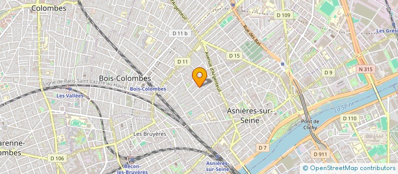 localisation de l'entreprise 880 505 466   ASNIERES-SUR-SEINE