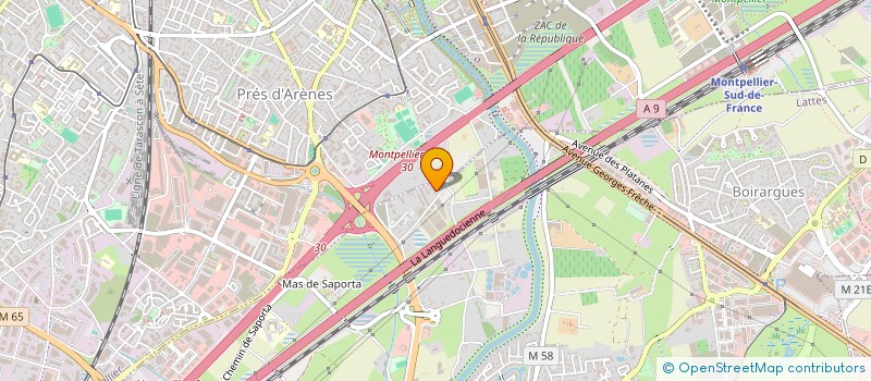 localisation de l'entreprise 880 509 906   MONTPELLIER