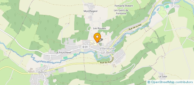 localisation de l'entreprise 880 513 940   VILLENEUVE-SUR-BELLOT