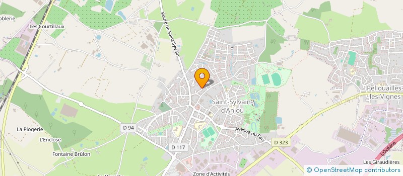 localisation de l'entreprise 880 548 631   VERRIERES-EN-ANJOU