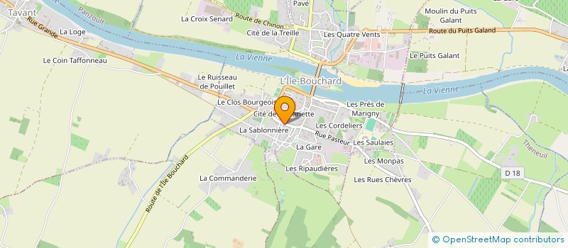 localisation de l'entreprise 880 558 572   L ILE BOUCHARD