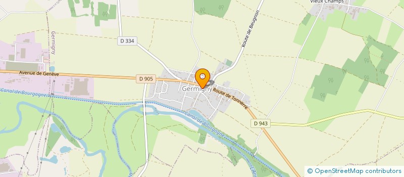 localisation de l'entreprise 880 561 576   GERMIGNY