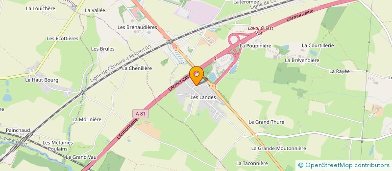 localisation de l'entreprise 880 582 887 à CHANGE