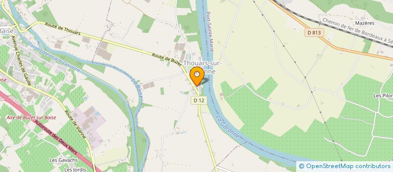 localisation de l'entreprise 880 584 560   THOUARS-SUR-GARONNE