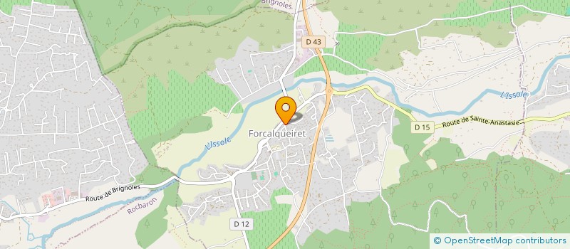 localisation de l'entreprise 880 602 610   FORCALQUEIRET