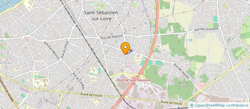 localisation de l'entreprise 880 606 140 à LES SORINIERES