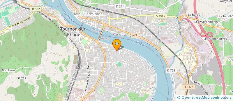 localisation de l'entreprise 880 639 901 à TOURNON-SUR-RHONE