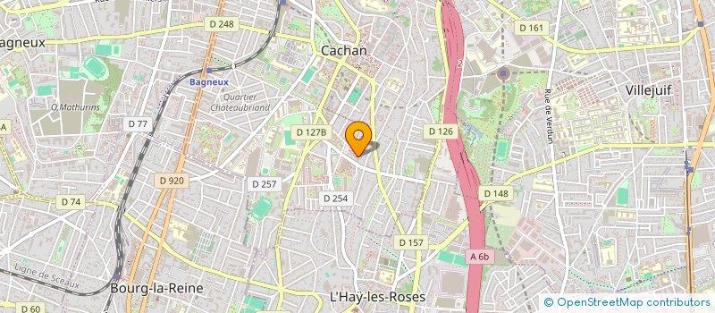 localisation de l'entreprise 880 642 350   ARCUEIL