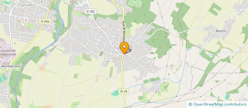 localisation de l'entreprise 880 646 005  à TIGNIEU-JAMEYZIEU