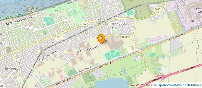 localisation de l'entreprise 880 651 641  à DUNKERQUE