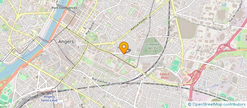 localisation de l'entreprise 880 662 168  à ANGERS