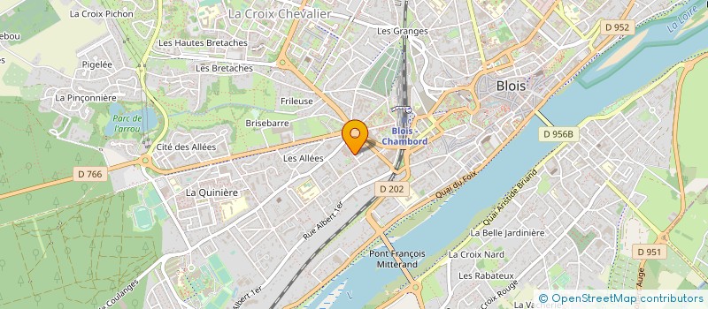 localisation de l'entreprise 880 663 844   BLOIS