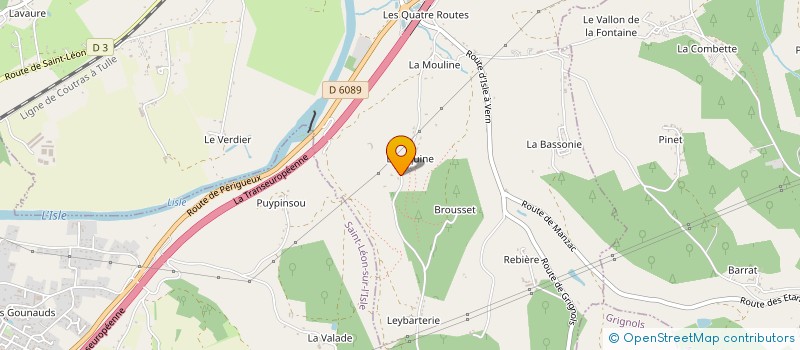 localisation de l'entreprise 880 679 444   SAINT-ASTIER