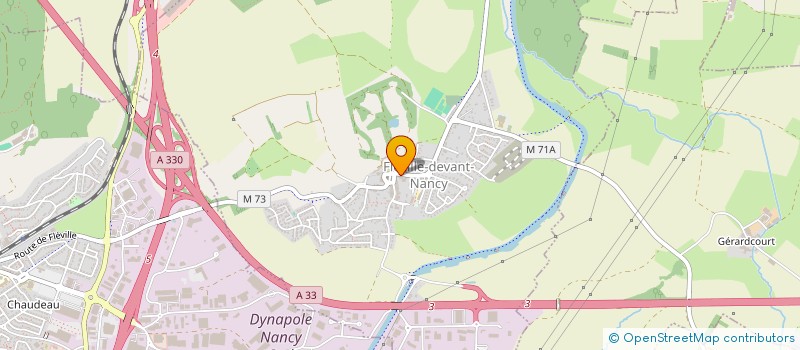 localisation de l'entreprise 880 691 183   FLEVILLE-DEVANT-NANCY