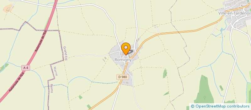 localisation de l'entreprise 880 704 820   ROMIGNY