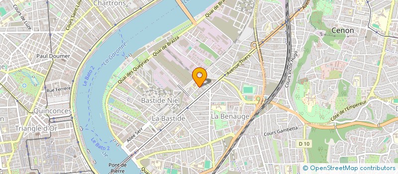 localisation de l'entreprise 880 716 063   MERIGNAC