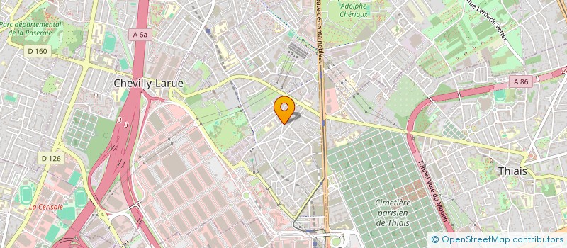 localisation de l'entreprise 880 720 081   CHEVILLY-LARUE