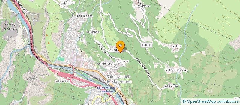 localisation de l'entreprise 880 723 358   SAINT-MICHEL-DE-MAURIENNE