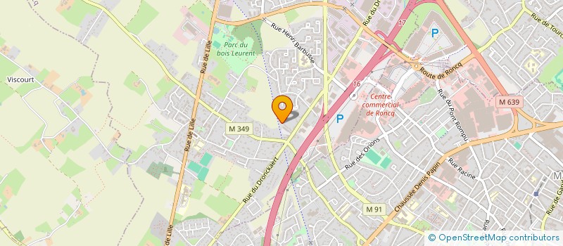 localisation de l'entreprise 880 735 600  à RONCQ