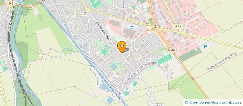 localisation de l'entreprise 880 759 378   CHALONS-EN-CHAMPAGNE