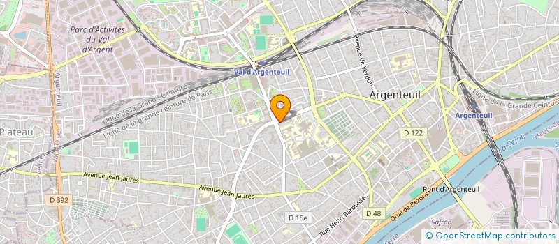 localisation de l'entreprise 880 787 122  à BOIS-COLOMBES