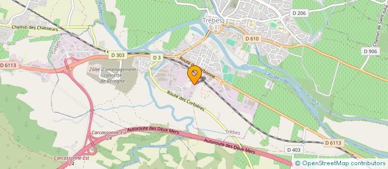 localisation de l'entreprise 880 788 617   CASTELNAUDARY