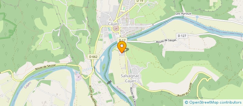 localisation de l'entreprise 880 851 274   SALVAGNAC-CAJARC