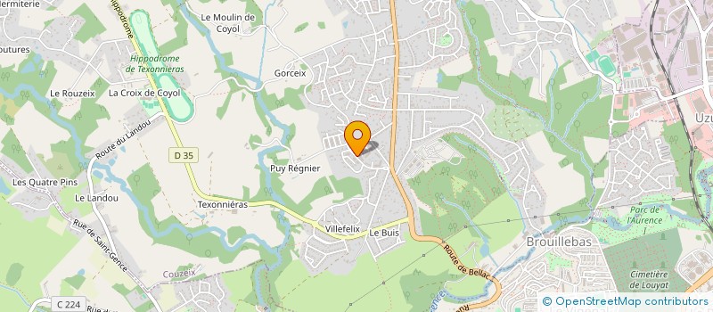 localisation de l'entreprise 880 854 765 à LIMOGES