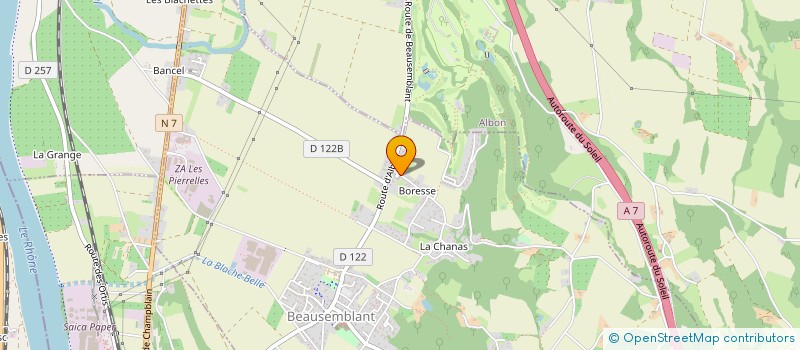 localisation de l'entreprise 880 864 996   ROUSSILLON