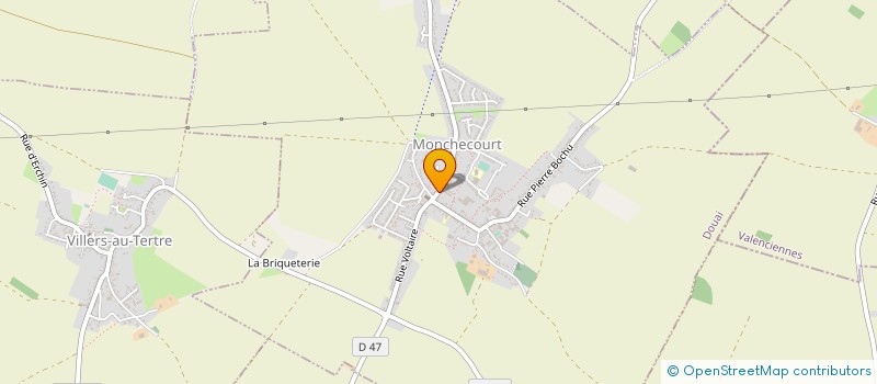 localisation de l'entreprise 880 871 223 à MONCHECOURT