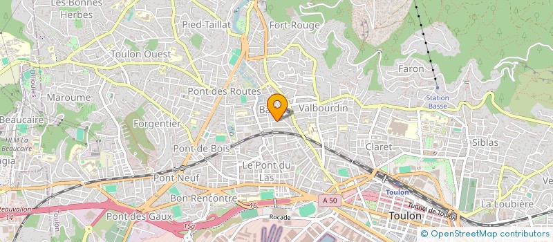 localisation de l'entreprise 880 875 687   TOULON