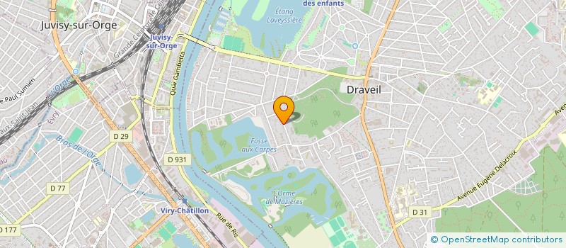 localisation de l'entreprise 880 879 838  à DRAVEIL