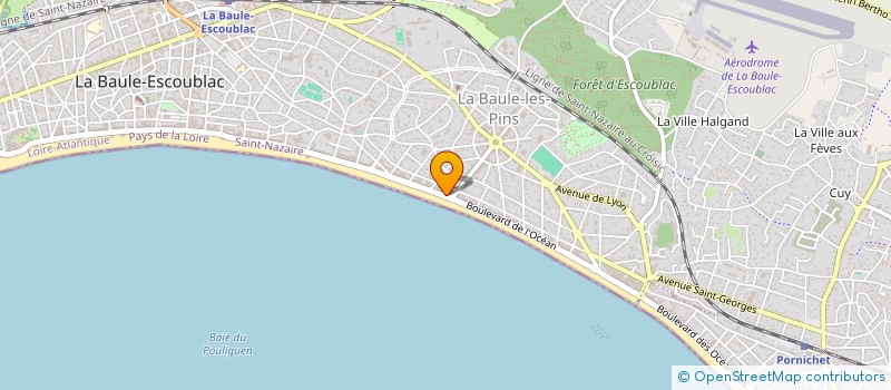 localisation de l'entreprise 880 884 531  à LA BAULE-ESCOUBLAC