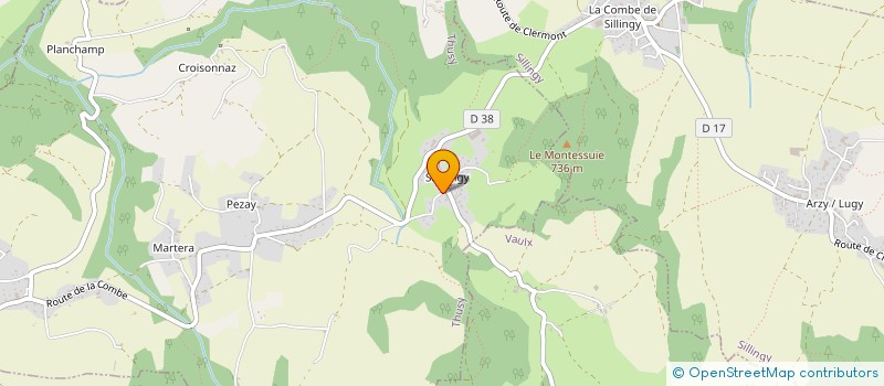 localisation de l'entreprise 880 899 174   THUSY