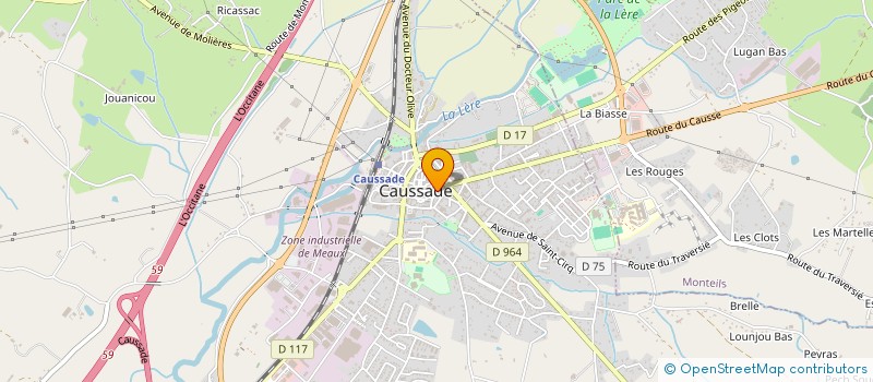 localisation de l'entreprise 880 899 760   LAMOTHE-CAPDEVILLE