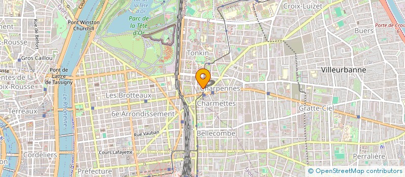 localisation de l'entreprise 880 900 832   VILLEURBANNE