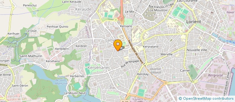 localisation de l'entreprise 880 917 919   LORIENT