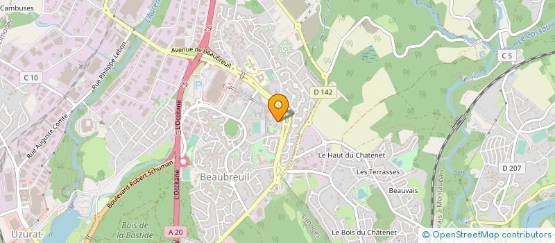 localisation de l'entreprise 880 919 345 à LIMOGES
