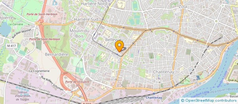 localisation de l'entreprise 880 927 694 à NANTES