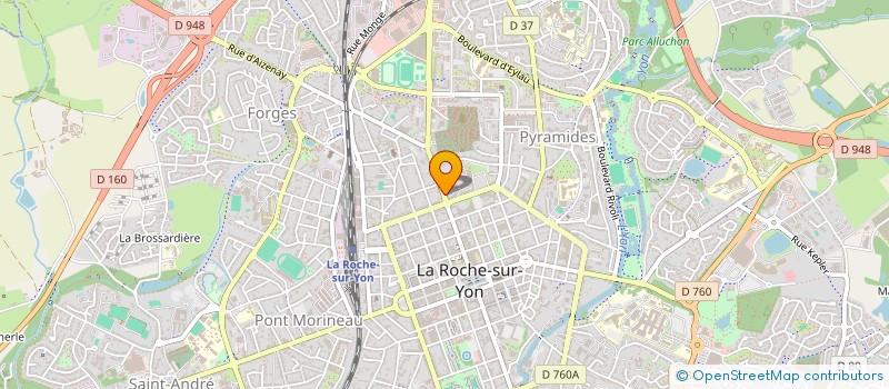 localisation de l'entreprise 880 942 529 à LA ROCHE-SUR-YON